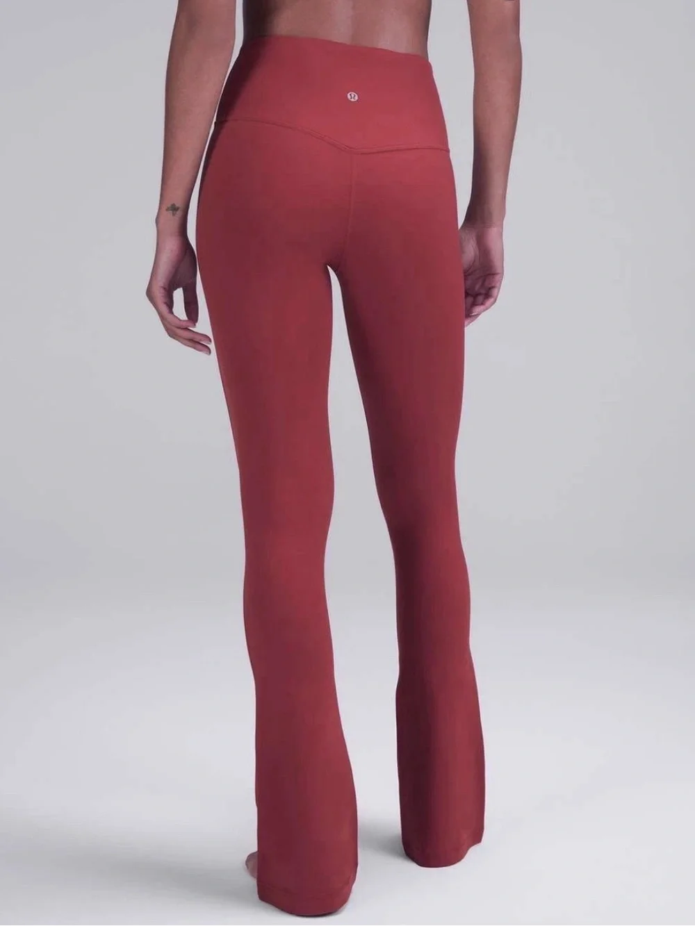 Lululemon Align High-Rise Mini Flare Pant Legging 8 Cinnabar / Burnt Russet Yoga